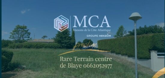 Terrain à bâtir à Blaye, Nouvelle-Aquitaine