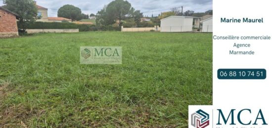 Terrain à bâtir à Montpouillan, Nouvelle-Aquitaine