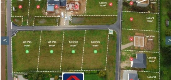 Terrain à bâtir à Les Ventes, Normandie