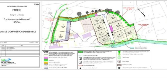 Terrain à bâtir à Forcé, Pays de la Loire
