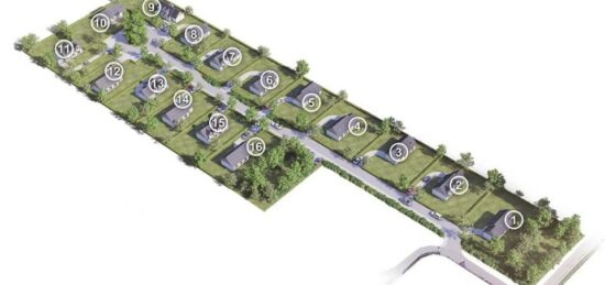 Terrain à bâtir à Bolleville, Normandie