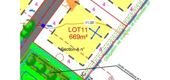 Terrain à bâtir à Saint-Martin-aux-Chartrains, Normandie