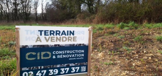 Terrain à bâtir à , Indre-et-Loire