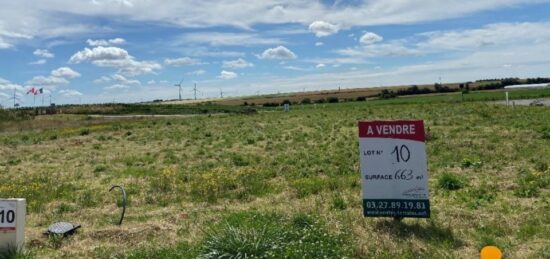 Terrain à bâtir à Chérisy, Hauts-de-France