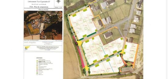 Terrain à bâtir à Villiers-Charlemagne, Pays de la Loire