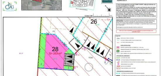 Terrain à bâtir à Bessan, Occitanie
