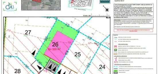 Terrain à bâtir à Bessan, Occitanie