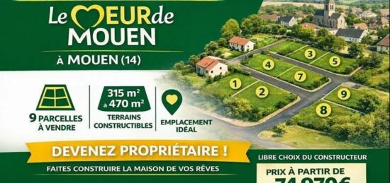 Terrain à bâtir à Mouen, Normandie
