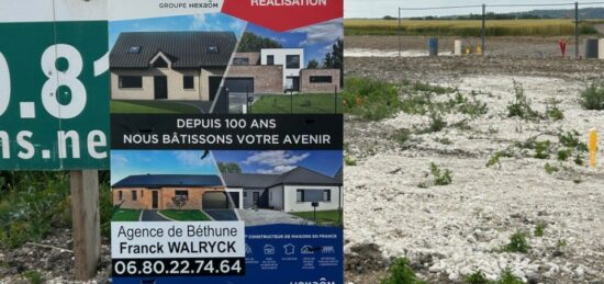 Terrain à bâtir à , Pas-de-Calais