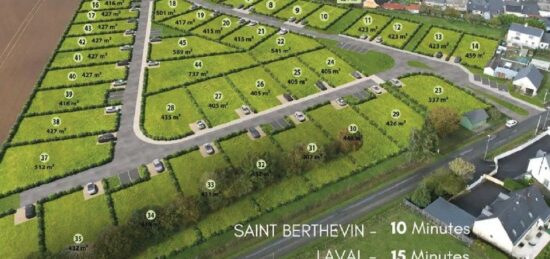 Terrain à bâtir à , Mayenne