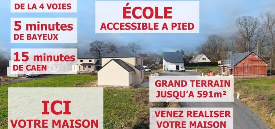 Terrain à bâtir à Esquay-sur-Seulles, Normandie