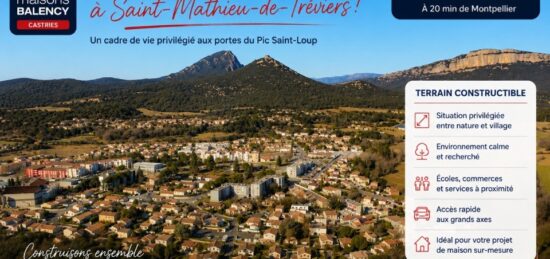 Terrain à bâtir à Saint-Mathieu-de-Tréviers, Occitanie